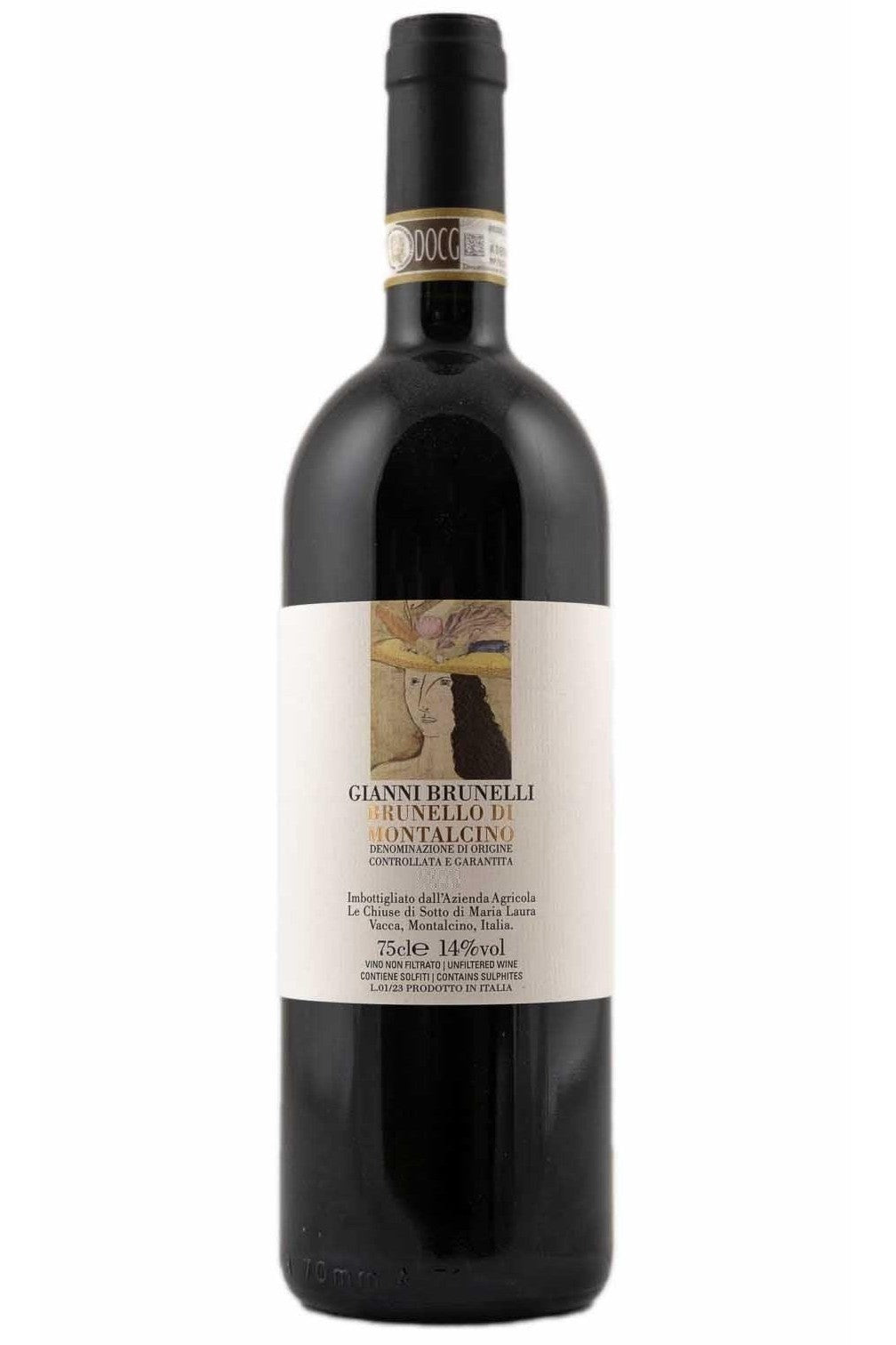 Bottle of Gianni Brunelli Brunello di Montalcino 2021 [Pre-Arrival, ETA Feb. '26]-Red Wine-Flatiron SF