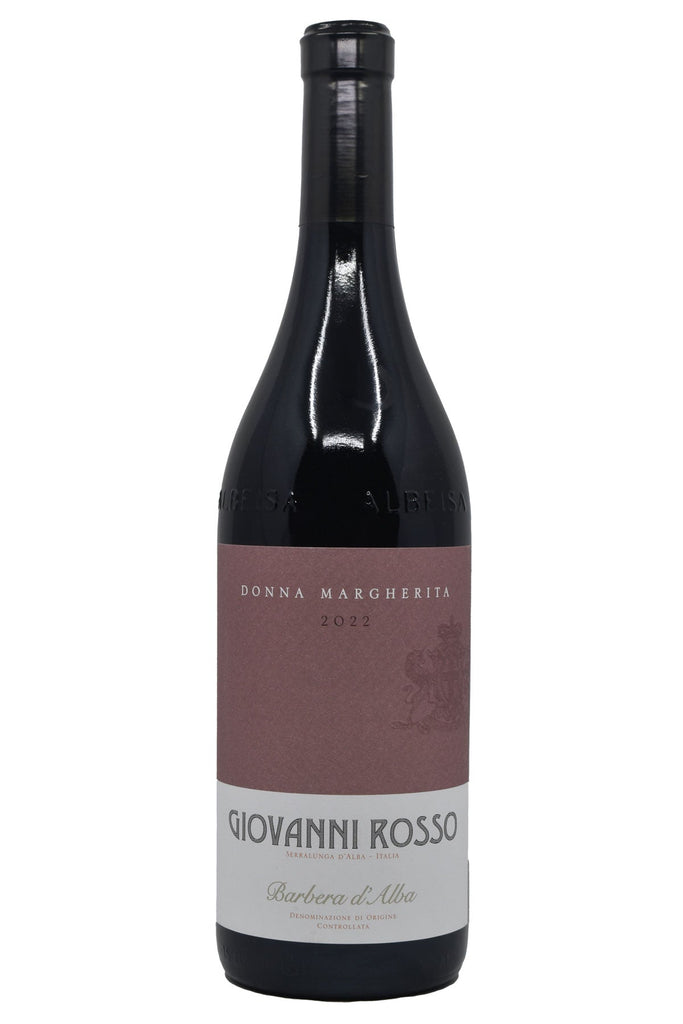 Bottle of Giovanni Rosso Barbera d'Alba Donna Margherita 2022-Red Wine-Flatiron SF