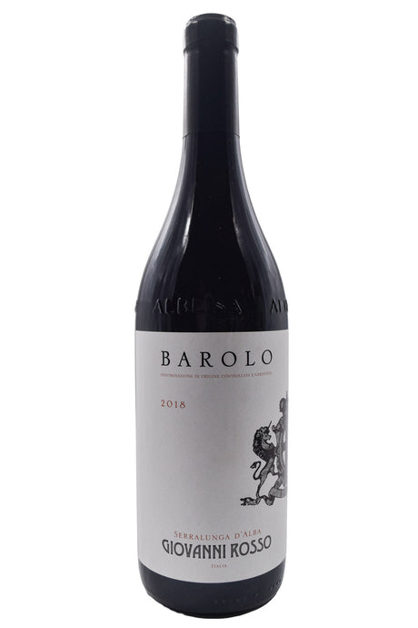 Bottle of Giovanni Rosso Barolo Classico 2018-Red Wine-Flatiron SF