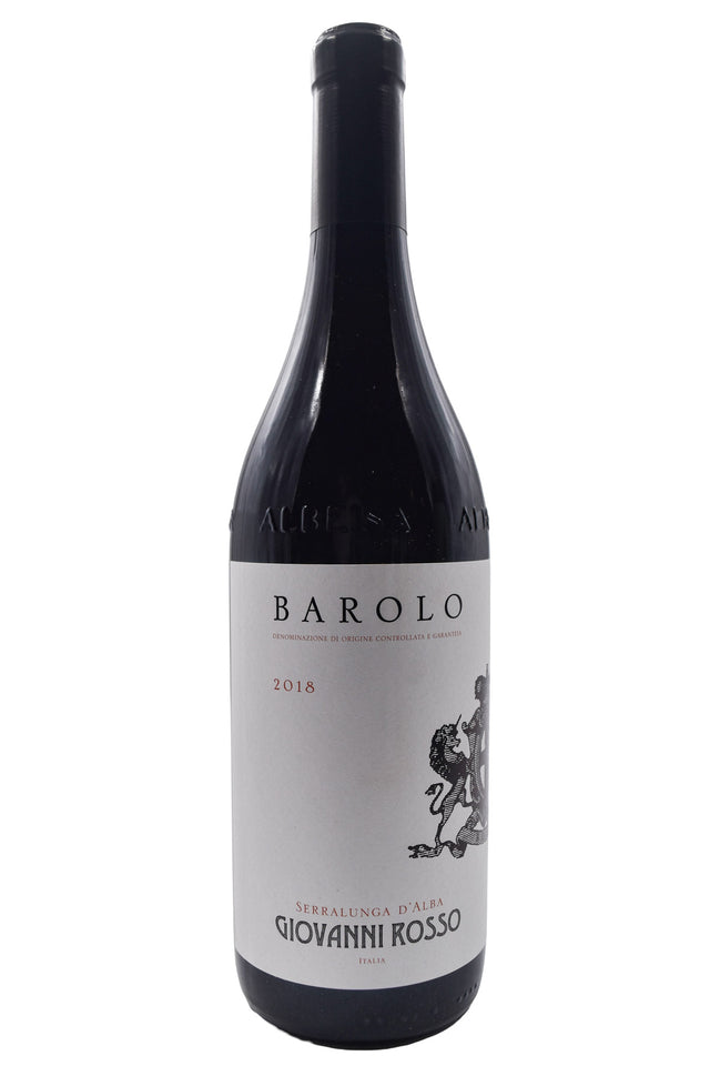 Bottle of Giovanni Rosso Barolo Classico 2018-Red Wine-Flatiron SF