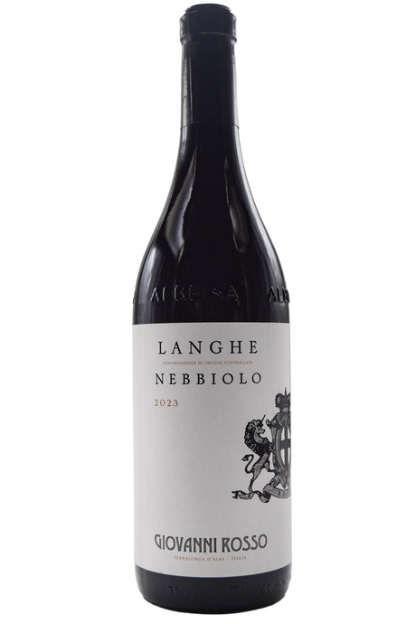 Bottle of Giovanni Rosso Langhe Nebbiolo 2023-Red Wine-Flatiron SF