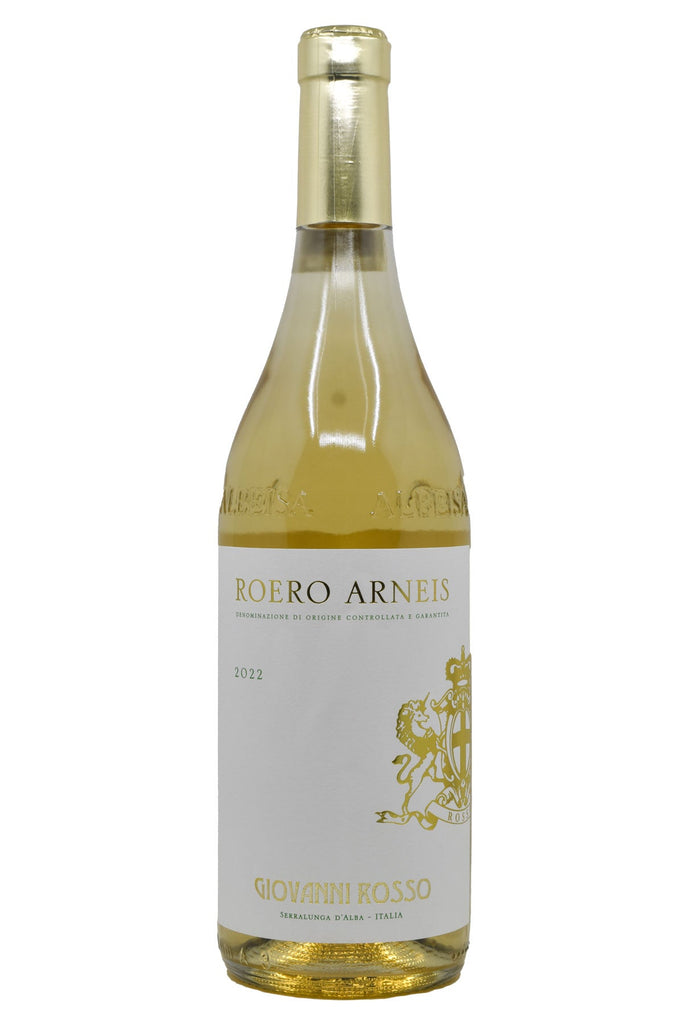 Bottle of Giovanni Rosso Roero Arneis 2022-White Wine-Flatiron SF