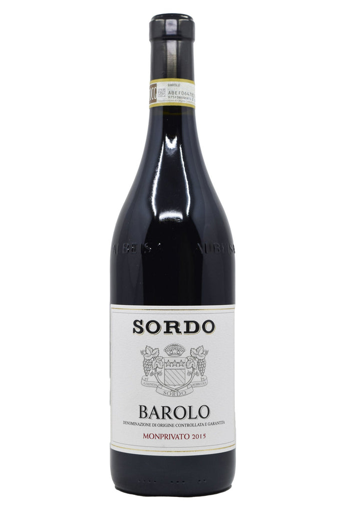 Bottle of Giovanni Sordo Barolo Monprivato 2015-Red Wine-Flatiron SF