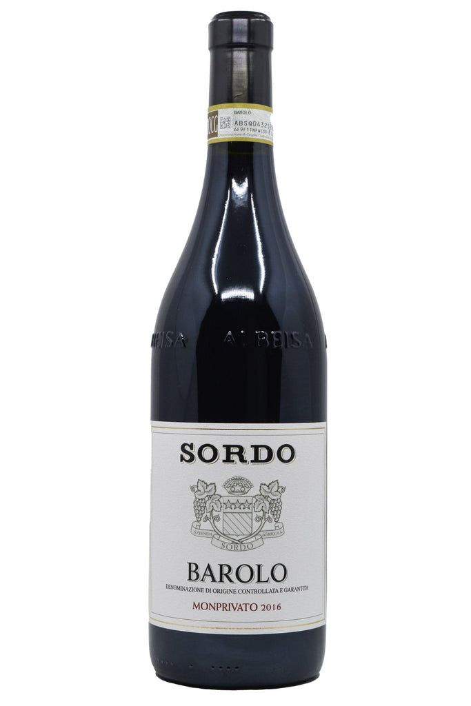 Bottle of Giovanni Sordo Barolo Monprivato 2016-Red Wine-Flatiron SF