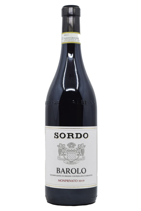 Bottle of Giovanni Sordo Barolo Monprivato 2019-Red Wine-Flatiron SF