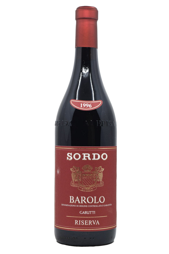 Bottle of Giovanni Sordo Barolo Riserva Gabutti 1996-Red Wine-Flatiron SF