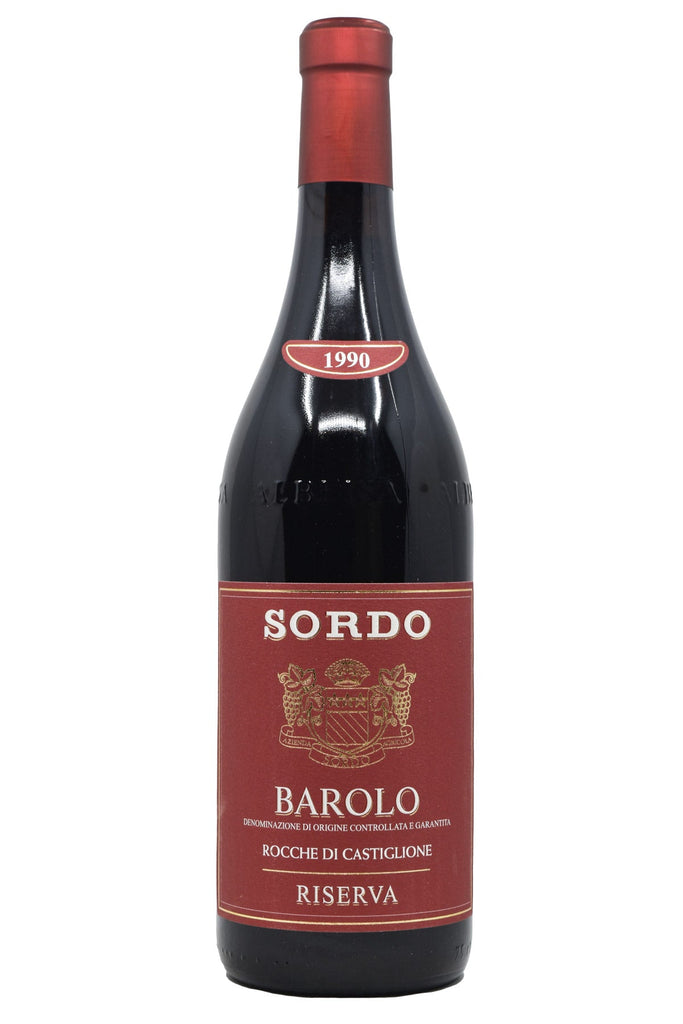 Bottle of Giovanni Sordo Barolo Riserva Rocche di Castiglione 1990-Red Wine-Flatiron SF