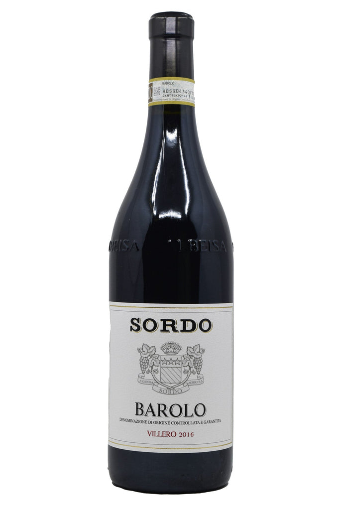 Bottle of Giovanni Sordo Barolo Villero 2016-Red Wine-Flatiron SF