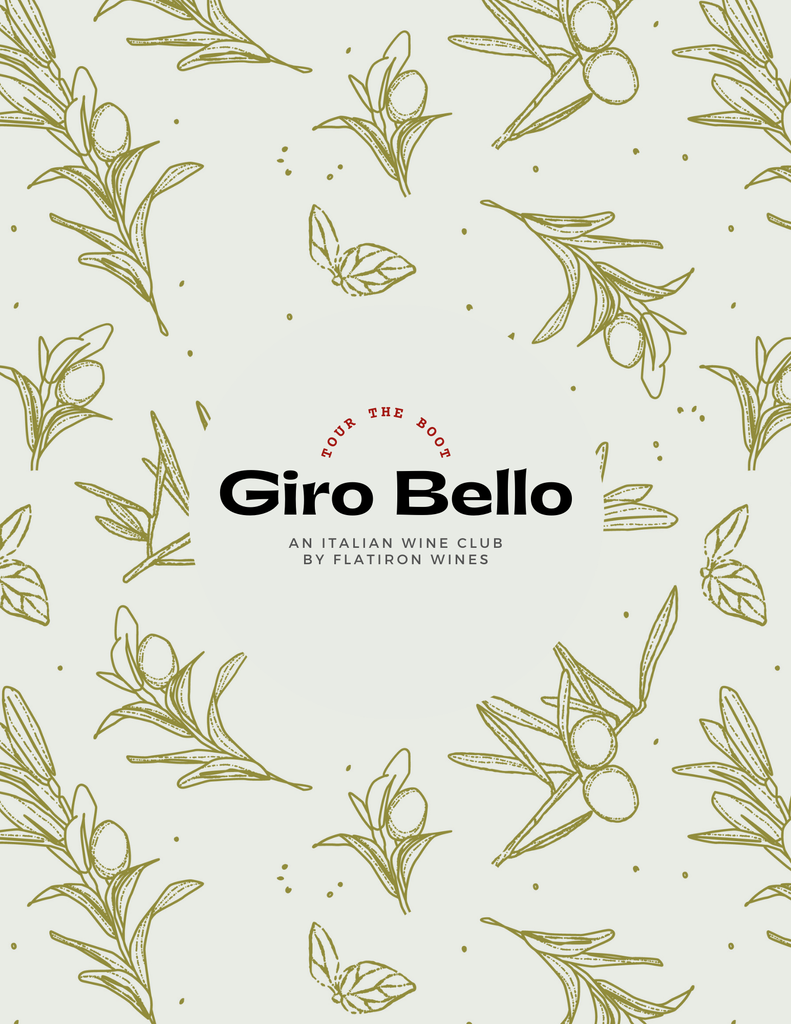 Bottle of Giro Bello, An Italian Wine Club by Flatiron Wines-Flatiron SF