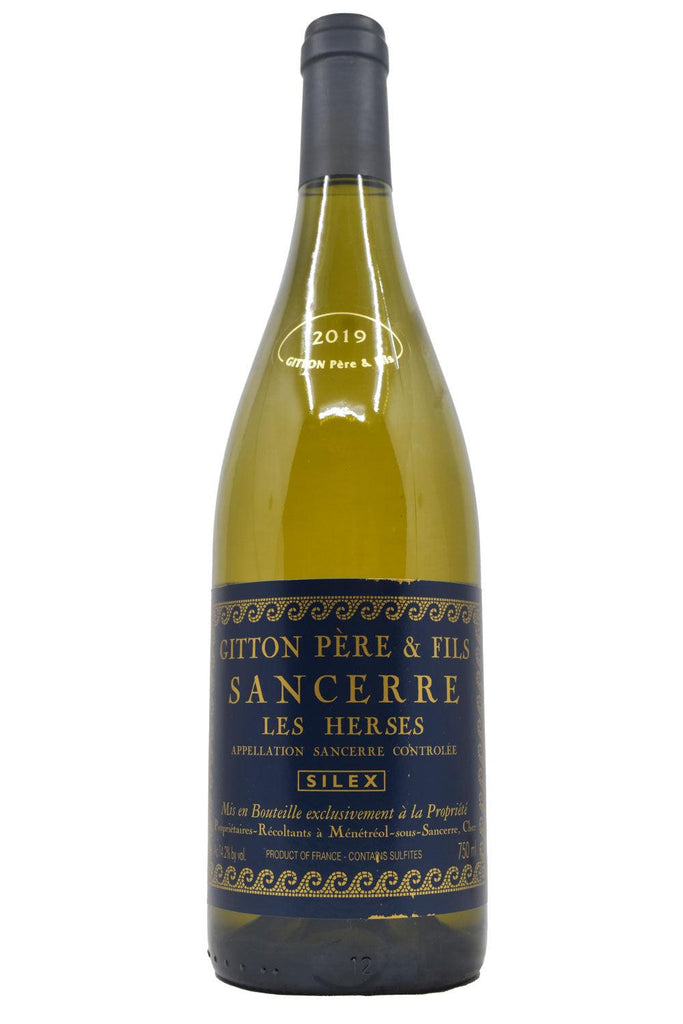 Bottle of Gitton Pere et Fils Sancerre Les Herses Silex 2019-White Wine-Flatiron SF
