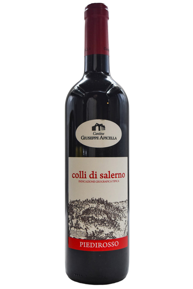 Bottle of Giuseppe Apicella Colli di Salerno Piedirosso 2024-Red Wine-Flatiron SF