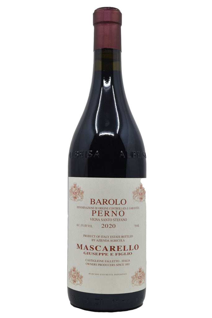 Bottle of Giuseppe Mascarello Barolo Perno Vigna Santo Stefano 2020-Red Wine-Flatiron SF