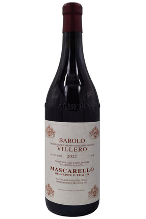 Bottle of Giuseppe Mascarello Barolo Villero 2021-Red Wine-Flatiron SF