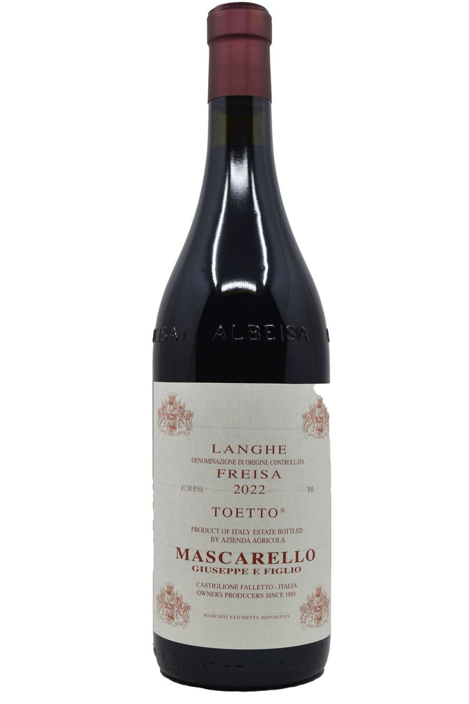 Bottle of Giuseppe Mascarello Langhe Freisa Toetto 2022-Red Wine-Flatiron SF