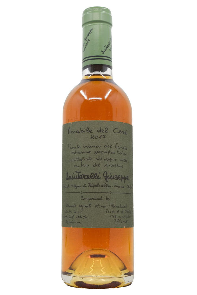 Bottle of Giuseppe Quintarelli Passito Bianco Amabile del Cere 2017 (375ml)-Dessert Wine-Flatiron SF