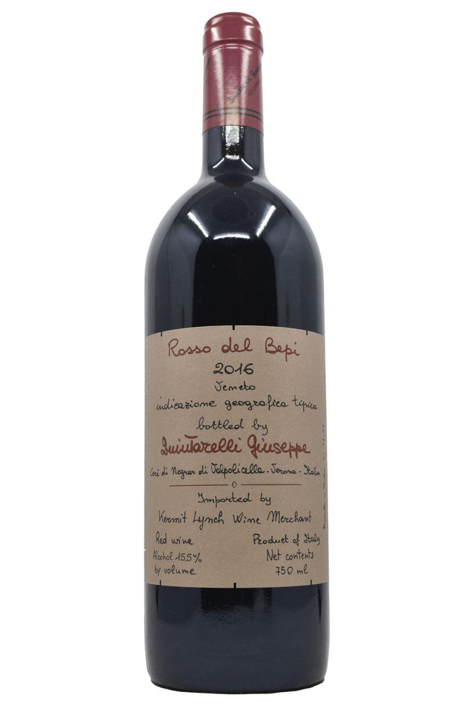 Bottle of Giuseppe Quintarelli Rosso del Bepi 2016-Red Wine-Flatiron SF