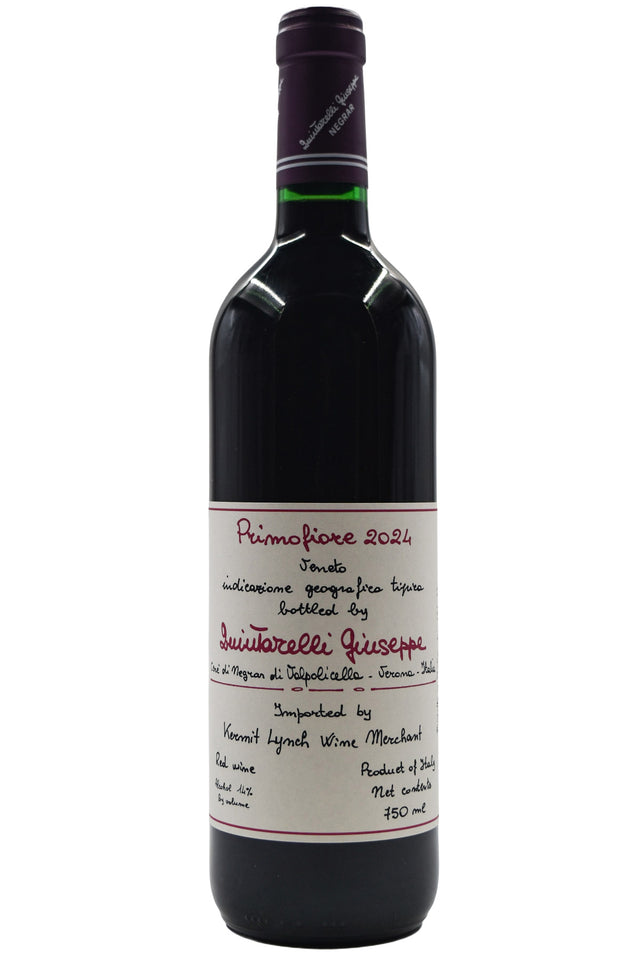 Bottle of Giuseppe Quintarelli Veneto Primofiore 2024-Red Wine-Flatiron SF