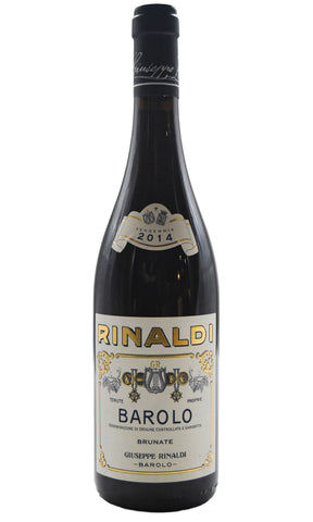 Bottle of Giuseppe Rinaldi Barolo Brunate 2014 [NET]-Red Wine-Flatiron SF