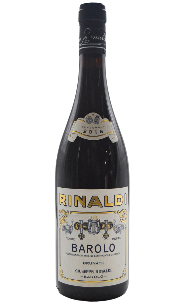 Bottle of Giuseppe Rinaldi Barolo Brunate 2018 [NET]-Red Wine-Flatiron SF