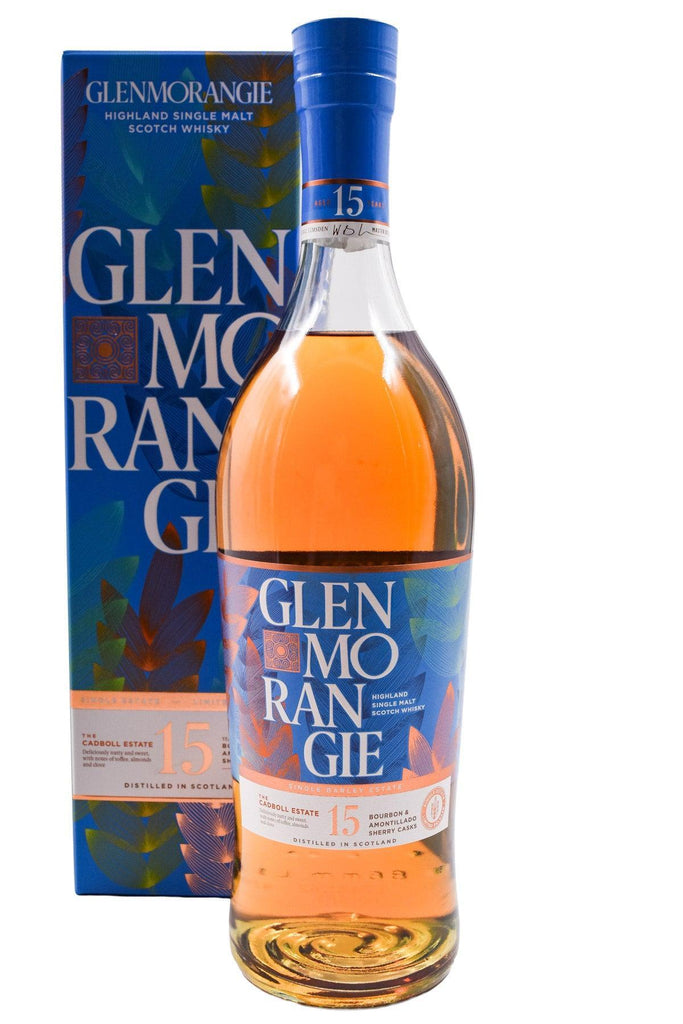 Bottle of Glenmorangie The Cadboll Estate Bourbon & Amontillado Casks 15 Year Old Single Malt Scotch Whisky-Spirits-Flatiron SF