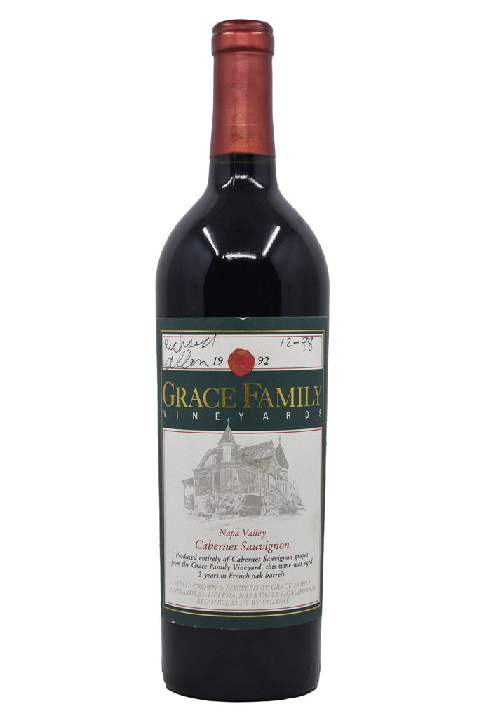 Bottle of Grace Family Vineyards Napa Valley Cabernet Sauvignon 1992-Red Wine-Flatiron SF