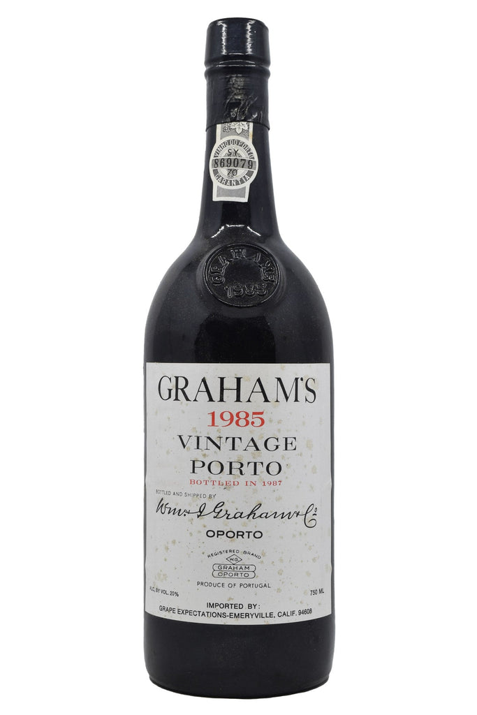 Bottle of Graham's Vintage Port 1985-Fortified Wine-Flatiron SF
