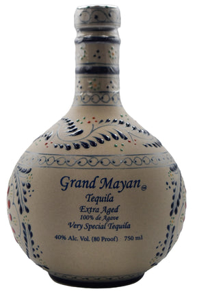 Bottle of Grand Mayan Tequila Extra Anejo-Spirits-Flatiron SF