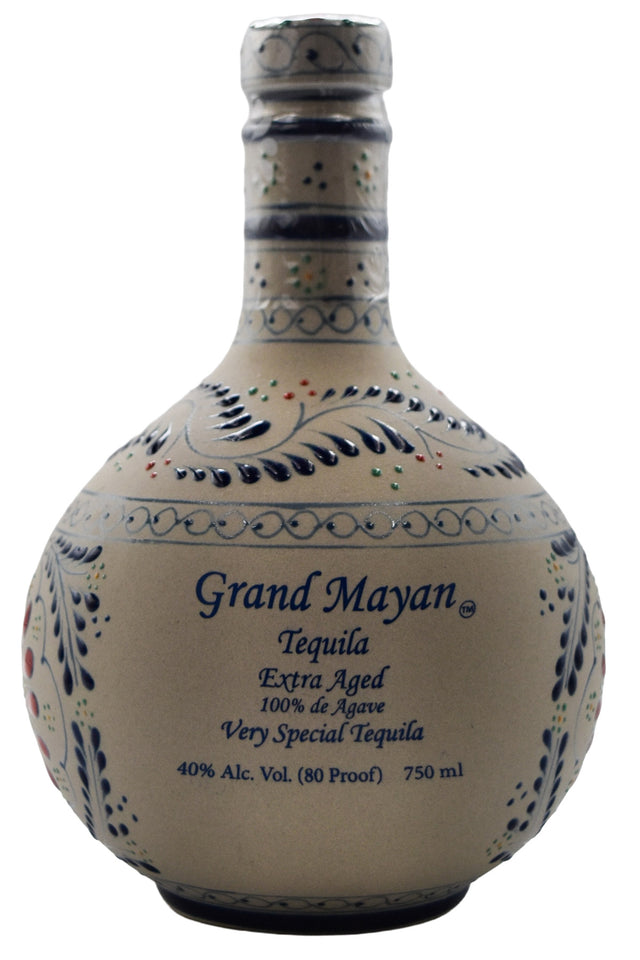 Bottle of Grand Mayan Tequila Extra Anejo-Spirits-Flatiron SF