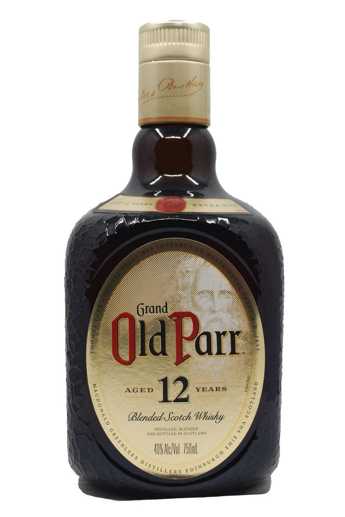 Bottle of Grand Old Parr 12 Year Old Blended Scotch Whisky-Spirits-Flatiron SF