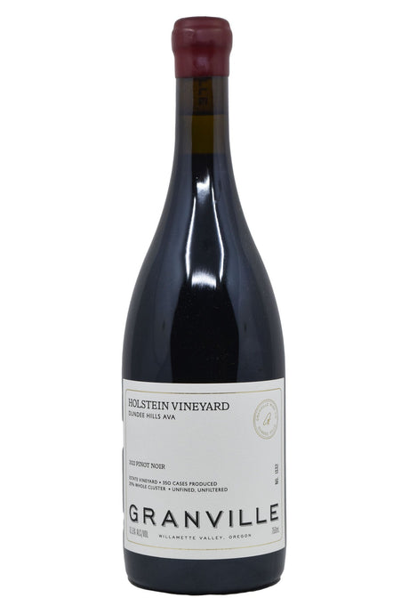 Bottle of Granville Dundee Hills Pinot Noir Holstein Vineyard 2022-Red Wine-Flatiron SF