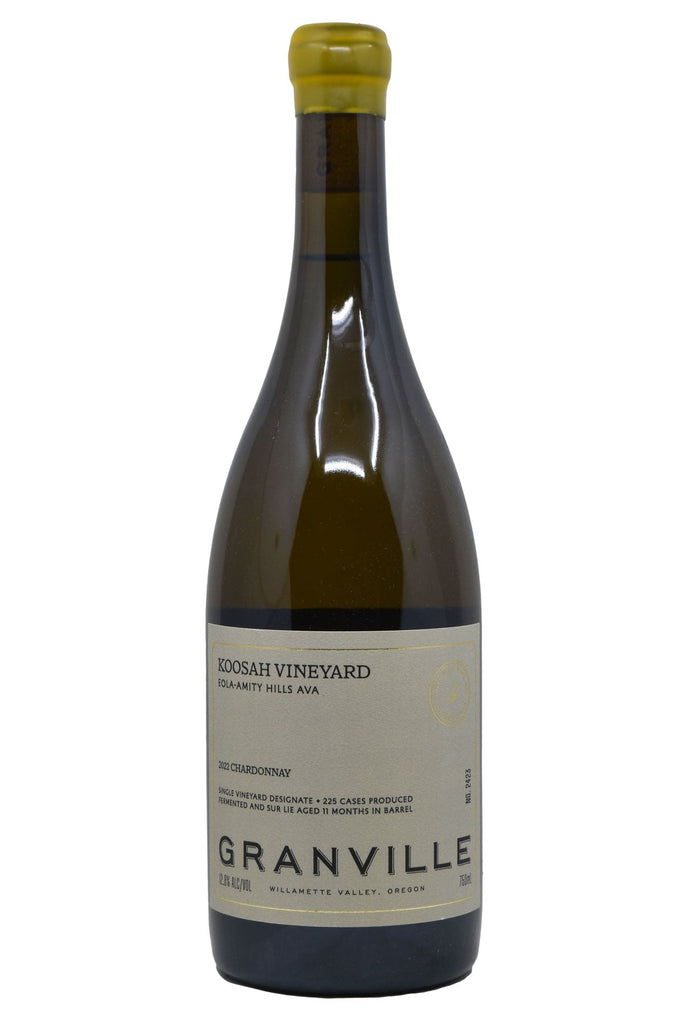 Bottle of Granville Eola-Amity Hills Chardonnay Koosah Vineyard 2022-White Wine-Flatiron SF