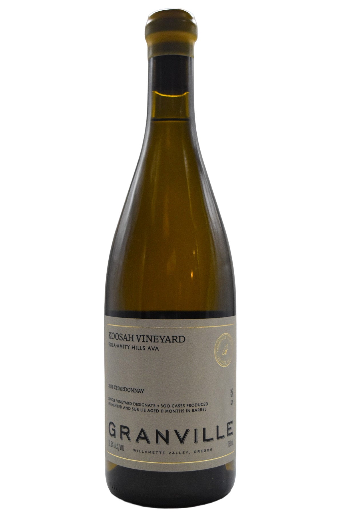 Granville Eola Amity Hills Chardonnay Koosah Vineyard 2024