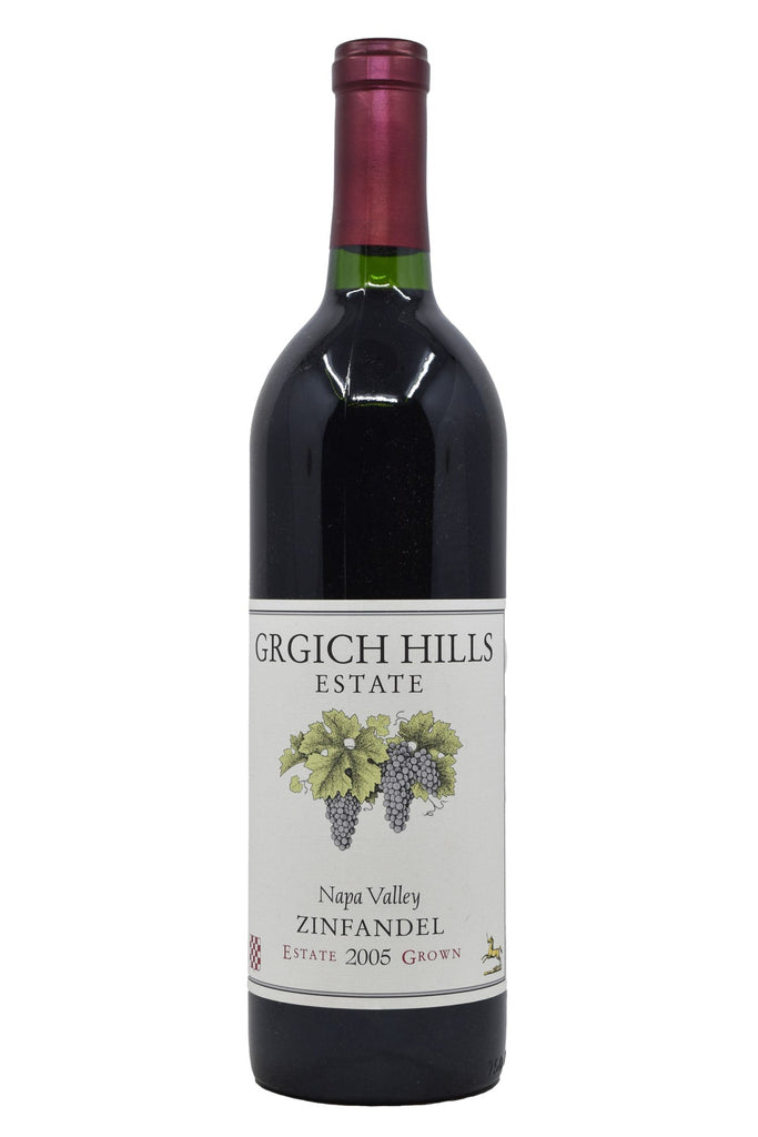 Bottle of Grgich Hills Estate Zinfandel 2005-Red Wine-Flatiron SF