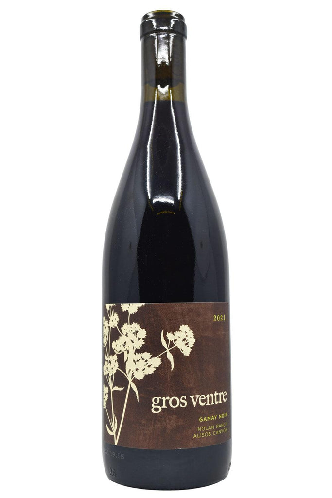Bottle of Gros Ventre Santa Barbara Gamay Nolan Ranch 2021-Red Wine-Flatiron SF