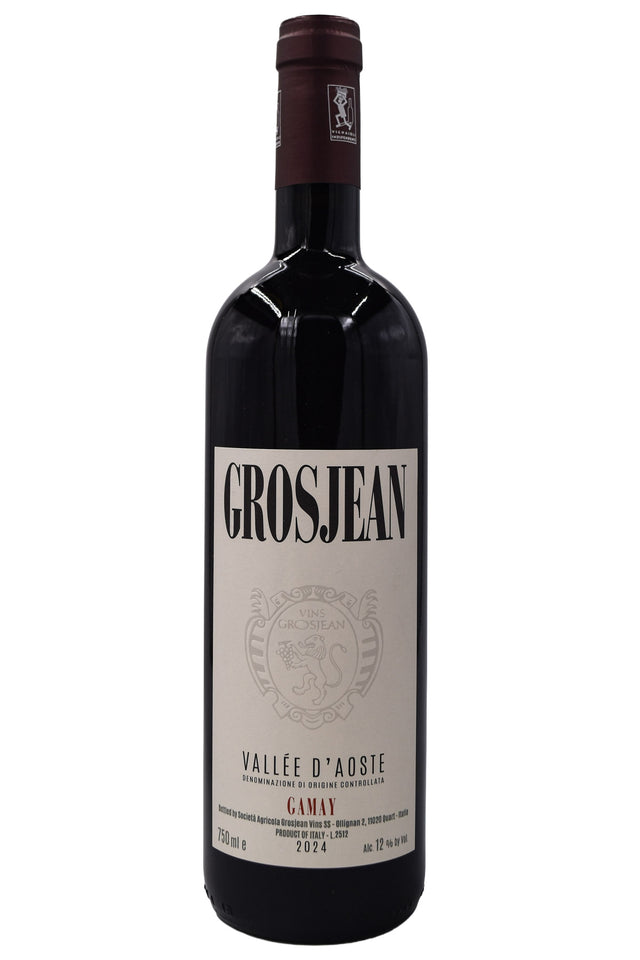 Bottle of Grosjean Freres Vallee d'Aoste Gamay 2024-Red Wine-Flatiron SF