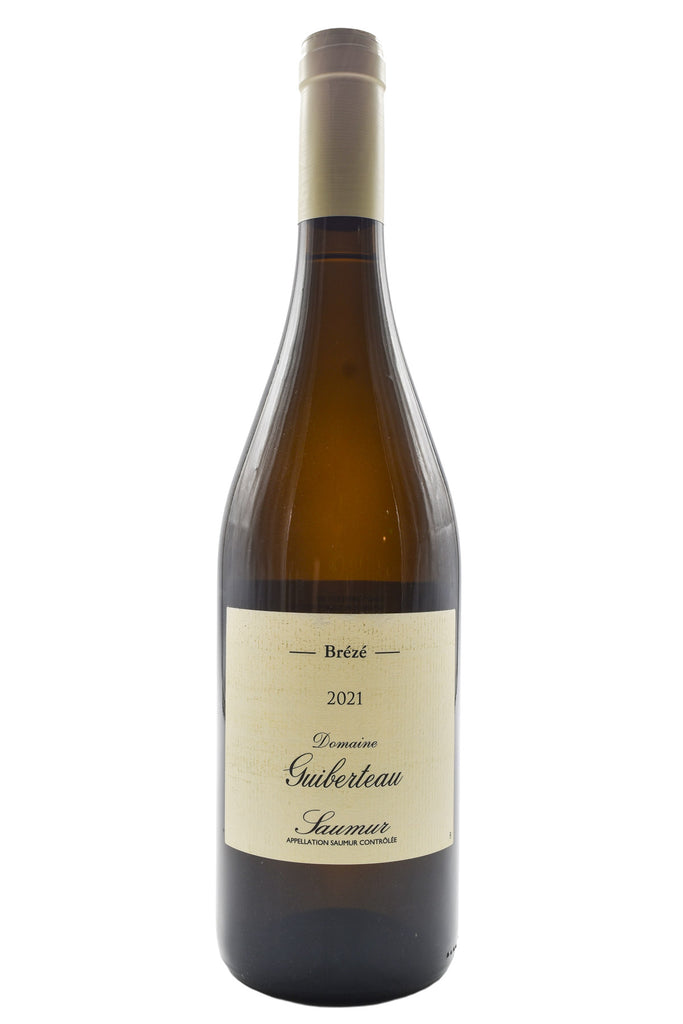 Bottle of Guiberteau Saumur Blanc Breze 2021-White Wine-Flatiron SF
