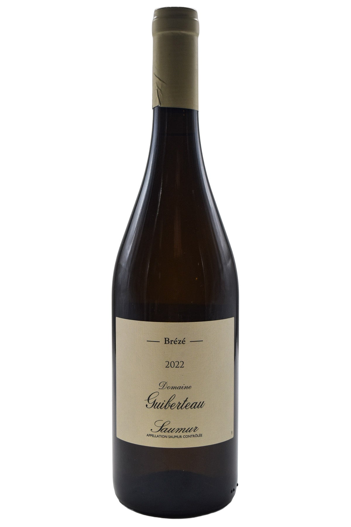 Bottle of Guiberteau Saumur Blanc Breze 2022-White Wine-Flatiron SF