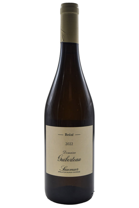 Bottle of Guiberteau Saumur Blanc Breze 2022-White Wine-Flatiron SF