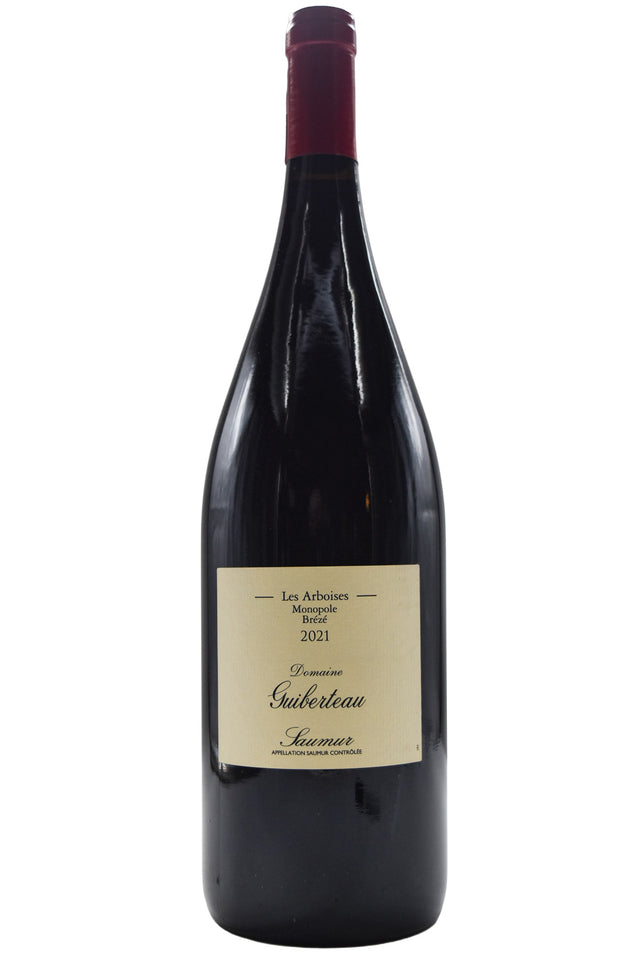 Bottle of Guiberteau Saumur Rouge Les Arboises 2021 (1.5L)-Red Wine-Flatiron SF