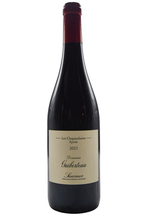 Bottle of Guiberteau Saumur Rouge Les Chapaudaises 2023-Red Wine-Flatiron SF