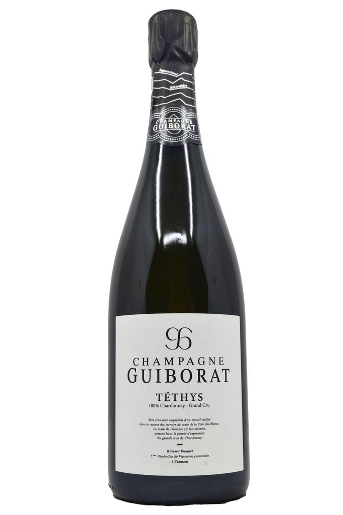 Bottle of Guiborat Champagne BdB Grand Cru Extra Brut Tethys.20 NV-Sparkling Wine-Flatiron SF