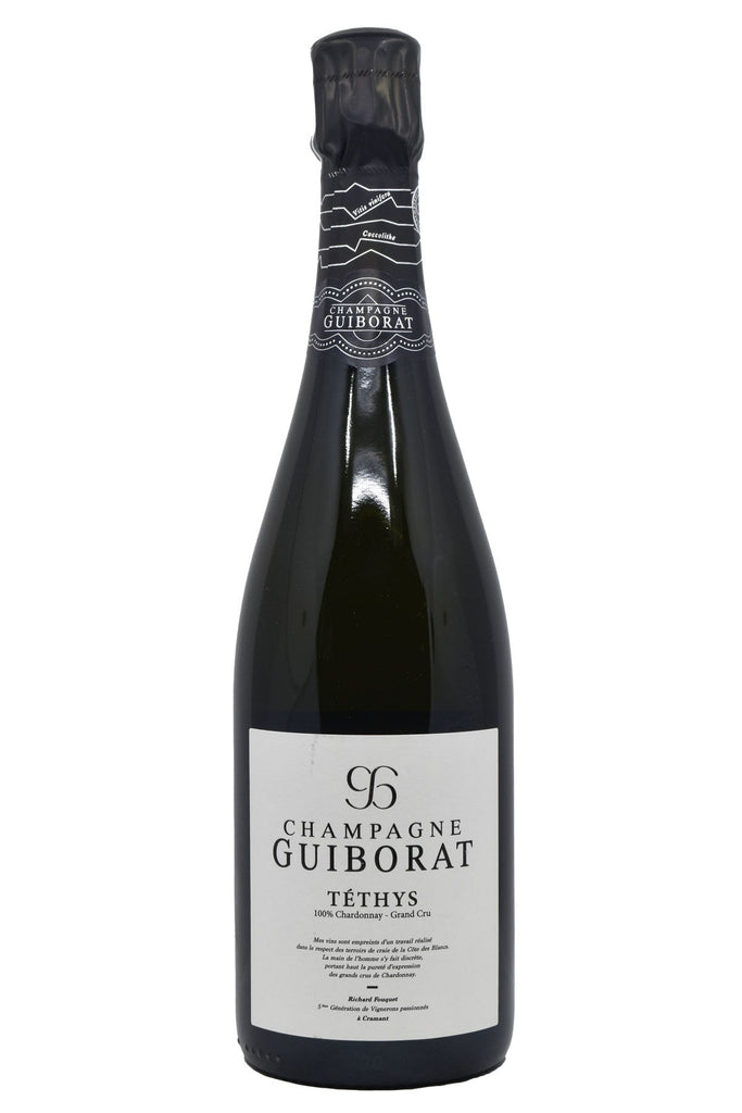 Bottle of Guiborat Champagne BdB Grand Cru Extra Brut Tethys.21 NV-Sparkling Wine-Flatiron SF