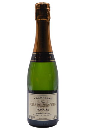 Bottle of Guy Charlemagne Champagne Grand Cru Blanc de Blancs Brut NV (375ml)-Sparkling Wine-Flatiron SF