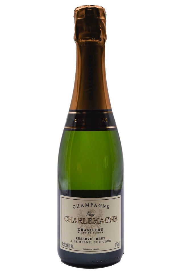 Bottle of Guy Charlemagne Champagne Grand Cru Blanc de Blancs Brut NV (375ml)-Sparkling Wine-Flatiron SF