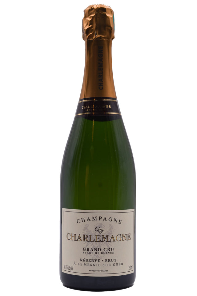 Bottle of Guy Charlemagne Champagne Grand Cru Blanc de Blancs Brut NV-Sparkling Wine-Flatiron SF