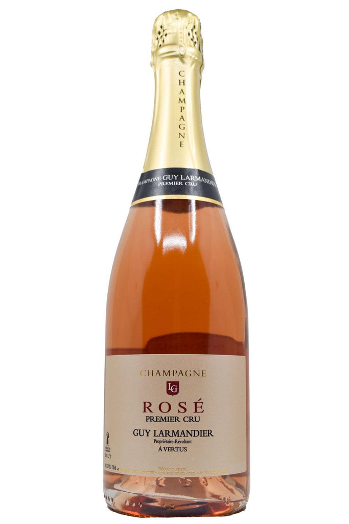 Bottle of Guy Larmandier Champagne 1er Cru Rose Brut Vertus NV-Sparkling Wine-Flatiron SF