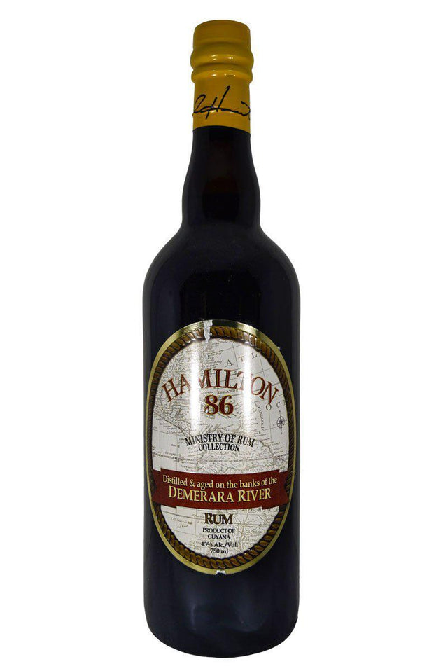 Bottle of Hamilton Demerara Rum 86 Proof-Spirits-Flatiron SF