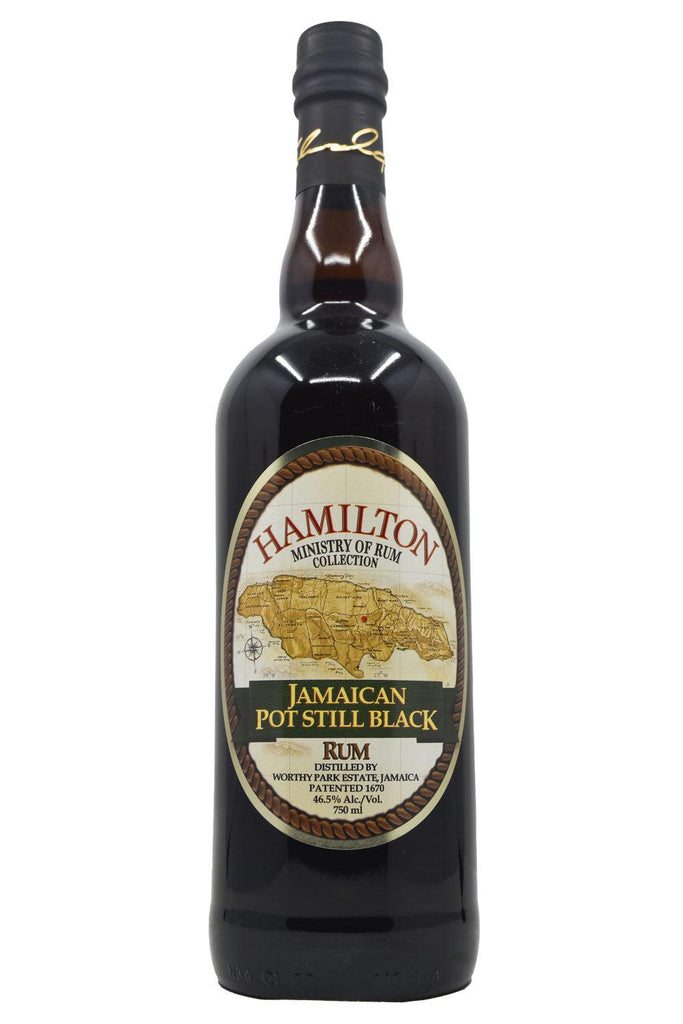 Bottle of Hamilton Jamaican Black Pot Still Rum-Spirits-Flatiron SF