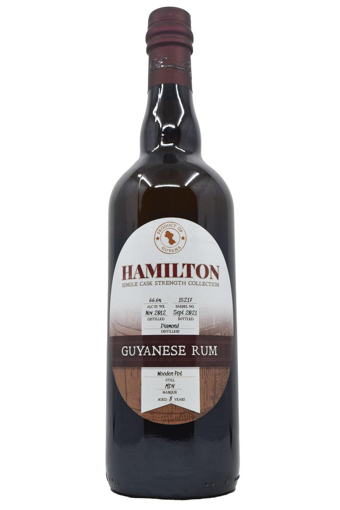 Bottle of Hamilton Single Cask Demerara #15217 Guyanese Rum 2012-Spirits-Flatiron SF