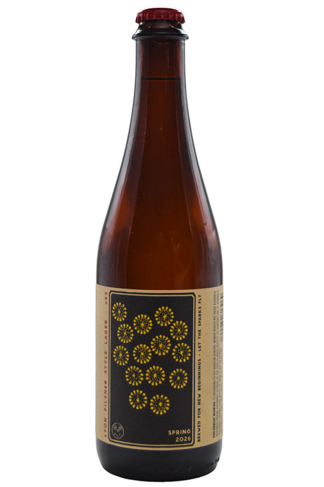 Bottle of Hanabi Lyon Pilsner Style Lager Spring 2026 (500ml)-Beer-Flatiron SF